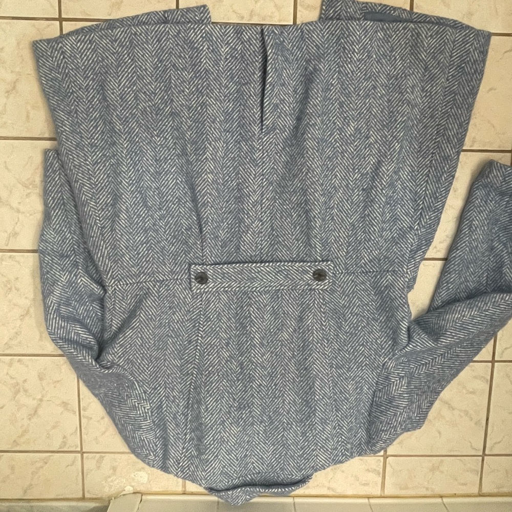 Lauren Conrad Blue and white herringbone pattern, size XXL. Made in Vietnam. - Picture 6 of 7